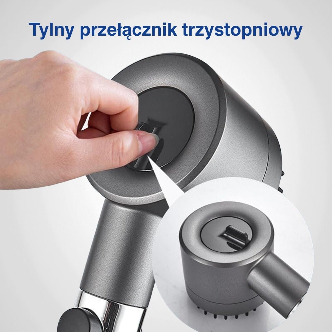 Użycie słuchawki z filtrem na dłoni
