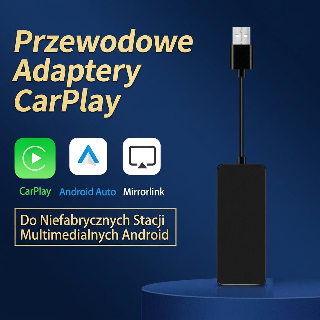 Adapter CarPlay i Android Auto Bezprzewodowy – Kompatybilny z Większością Samochodów 3