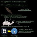 Adapter Czujnika Tlenu O2 M18*1,5 do Samochodu – Usuwa Kontrolki Silnika, Do Użytku Terenowego 3