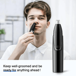 Akumulatorowy Trymer Do Włosów W Nosie I Uszach Z Podwójnymi Ostrzami USB 5