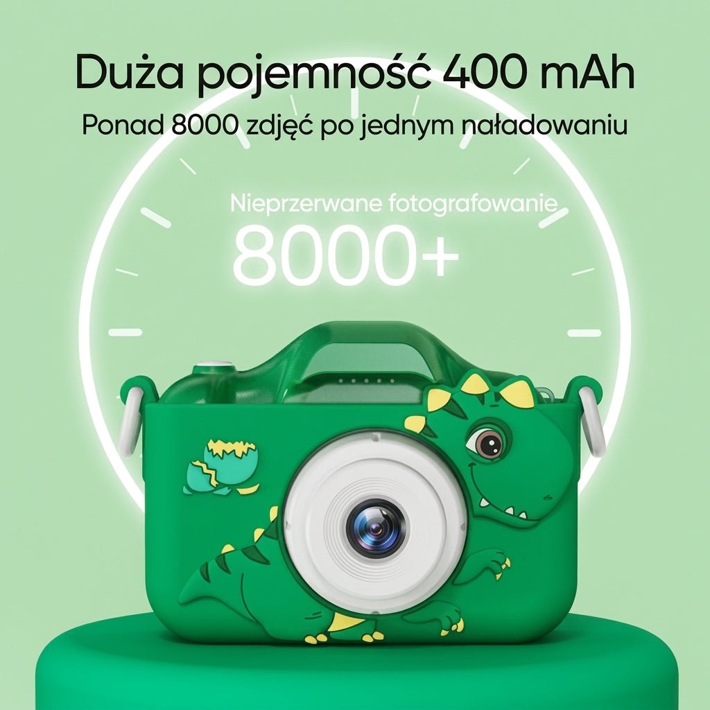 Aparat Cyfrowy dla Dzieci z Podwójną Kamerą 30MP i Kartą 32GB – Nagrywanie wideo 1080p HD 2