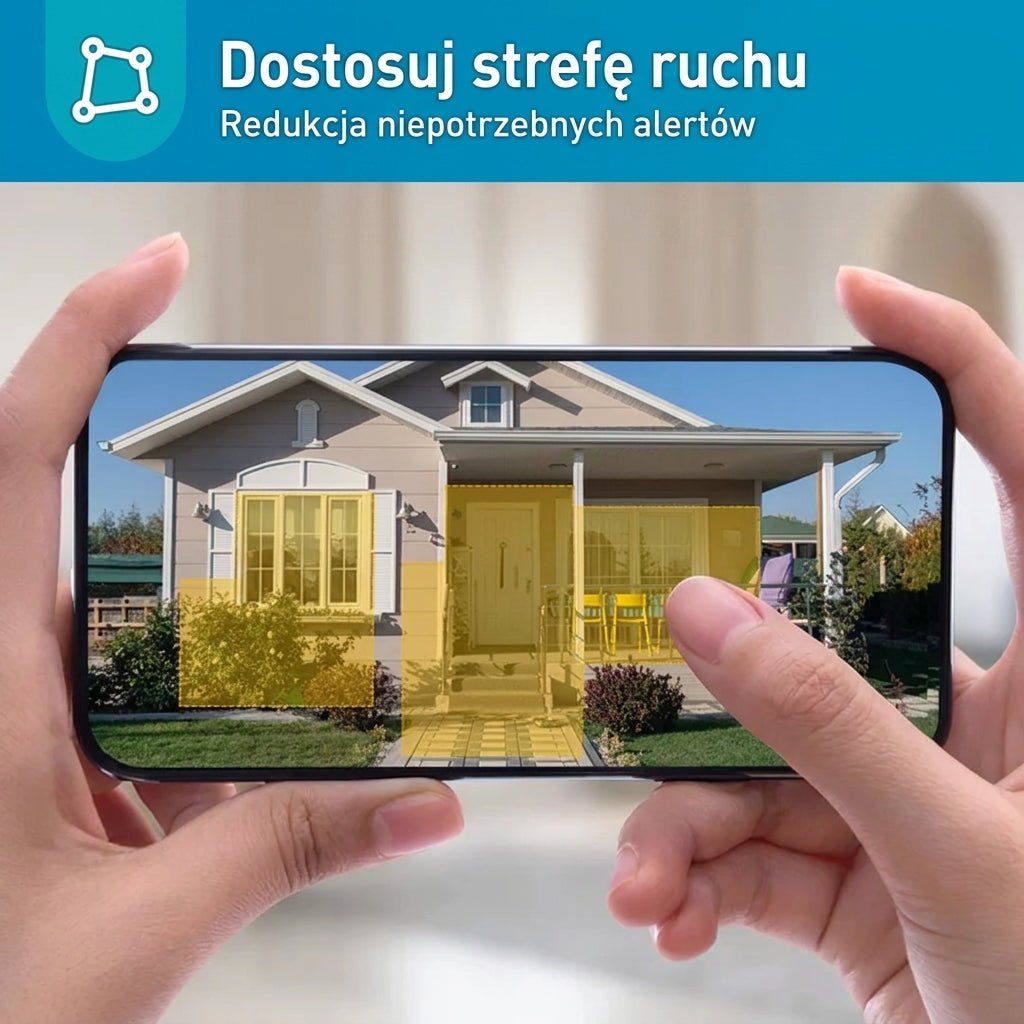 Dzwonek Wideo Bezprzewodowy Wi-Fi HD 1080P z Dwustronną Komunikacją i Baterią 4400 mAh 10