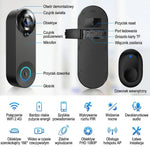 Dzwonek Wideo Bezprzewodowy Wi-Fi HD 1080P z Dwustronną Komunikacją i Baterią 4400 mAh 3