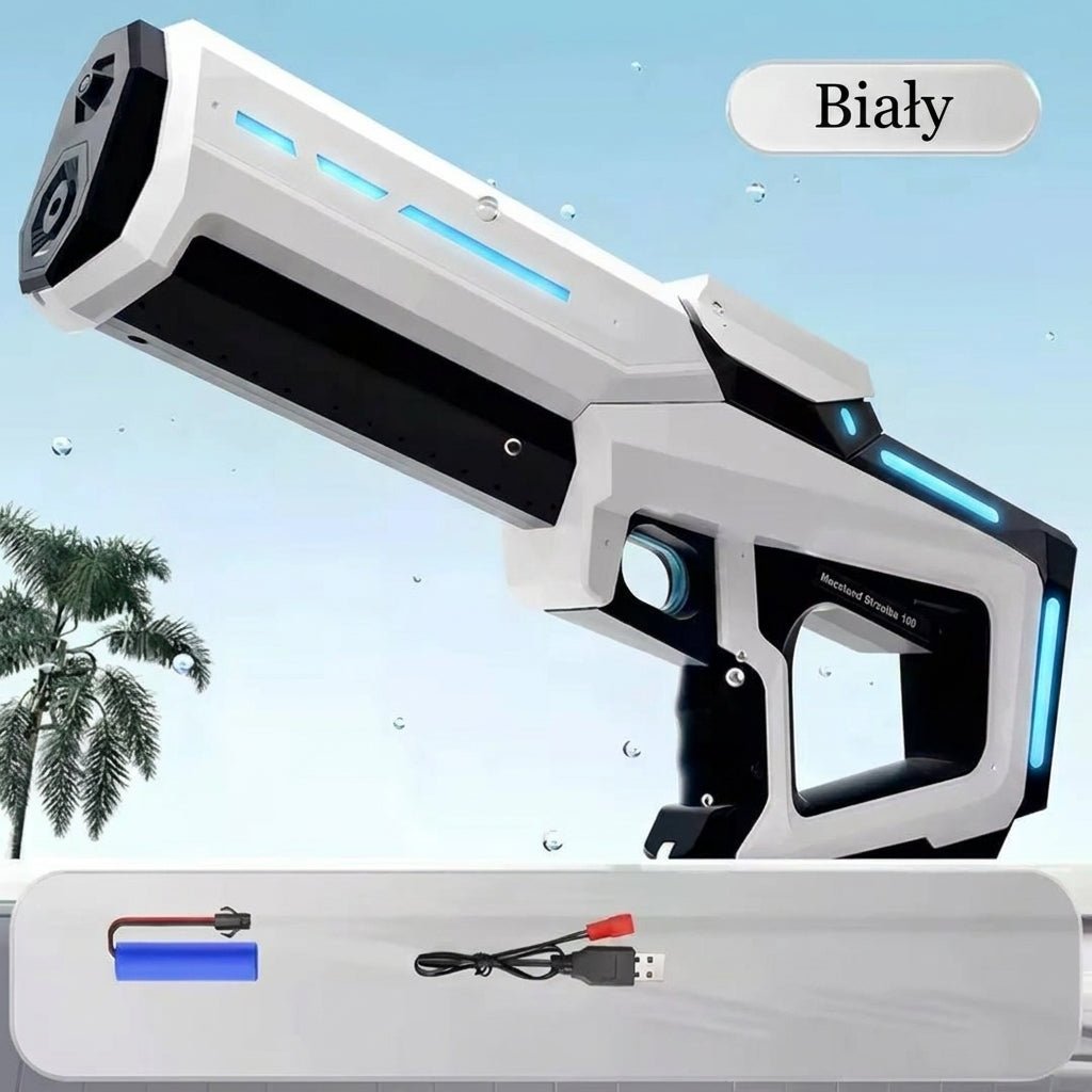 Elektryczny Pistolet na Wodę Automatyczny z Napełnianiem – Zasięg 8-10 m, 300 ml 3