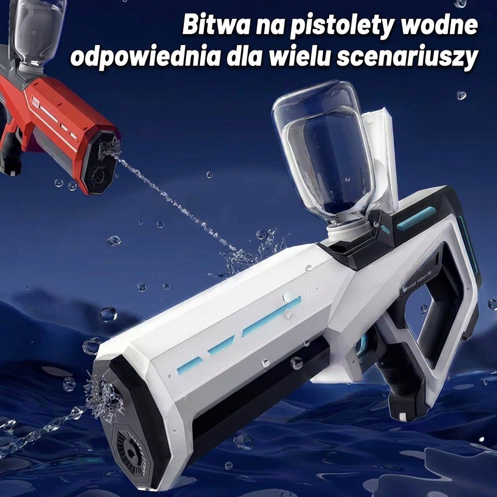 Elektryczny Pistolet na Wodę Automatyczny z Napełnianiem – Zasięg 8-10 m, 300 ml 9