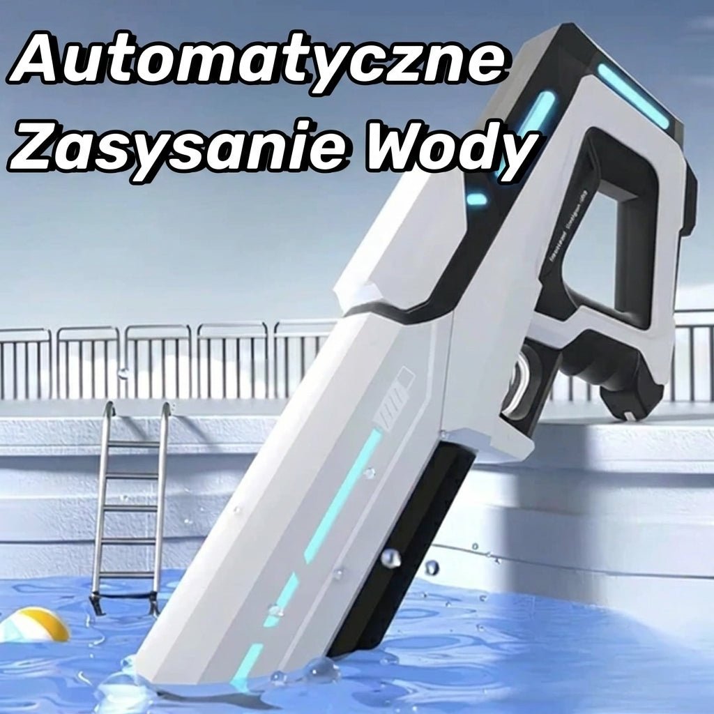 Elektryczny Pistolet na Wodę Automatyczny z Napełnianiem – Zasięg 8-10 m, 300 ml 11
