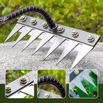 Grabie Ogrodowe z Wymiennymi Głowicami – Stal Węglowa, Ergonomiczny Uchwyt, 17,5-27 cm 2