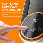 Grzejnik Elektryczny Ceramiczny 1200 W – Energooszczędny do Małych Pomieszczeń z Pilotem 6