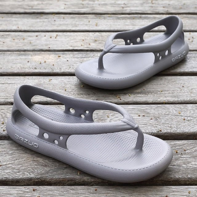 Klapki EVA Antypoślizgowe na Plażę – Wodoodporne Klapki Unisex do Codziennego Użytku 7