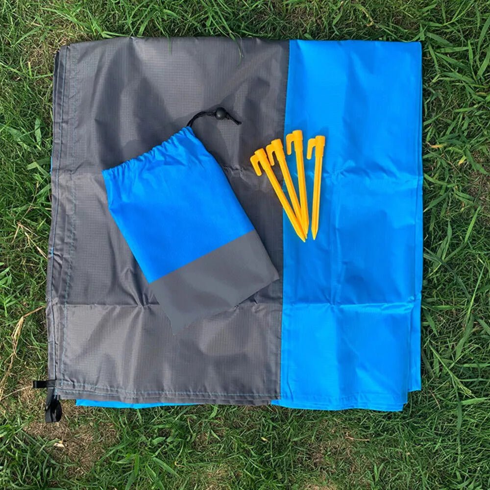 Koc Piknikowy Wodoodporny 140x152 cm – Lekki, Wielofunkcyjny Do Kempingu i Plażowania 2