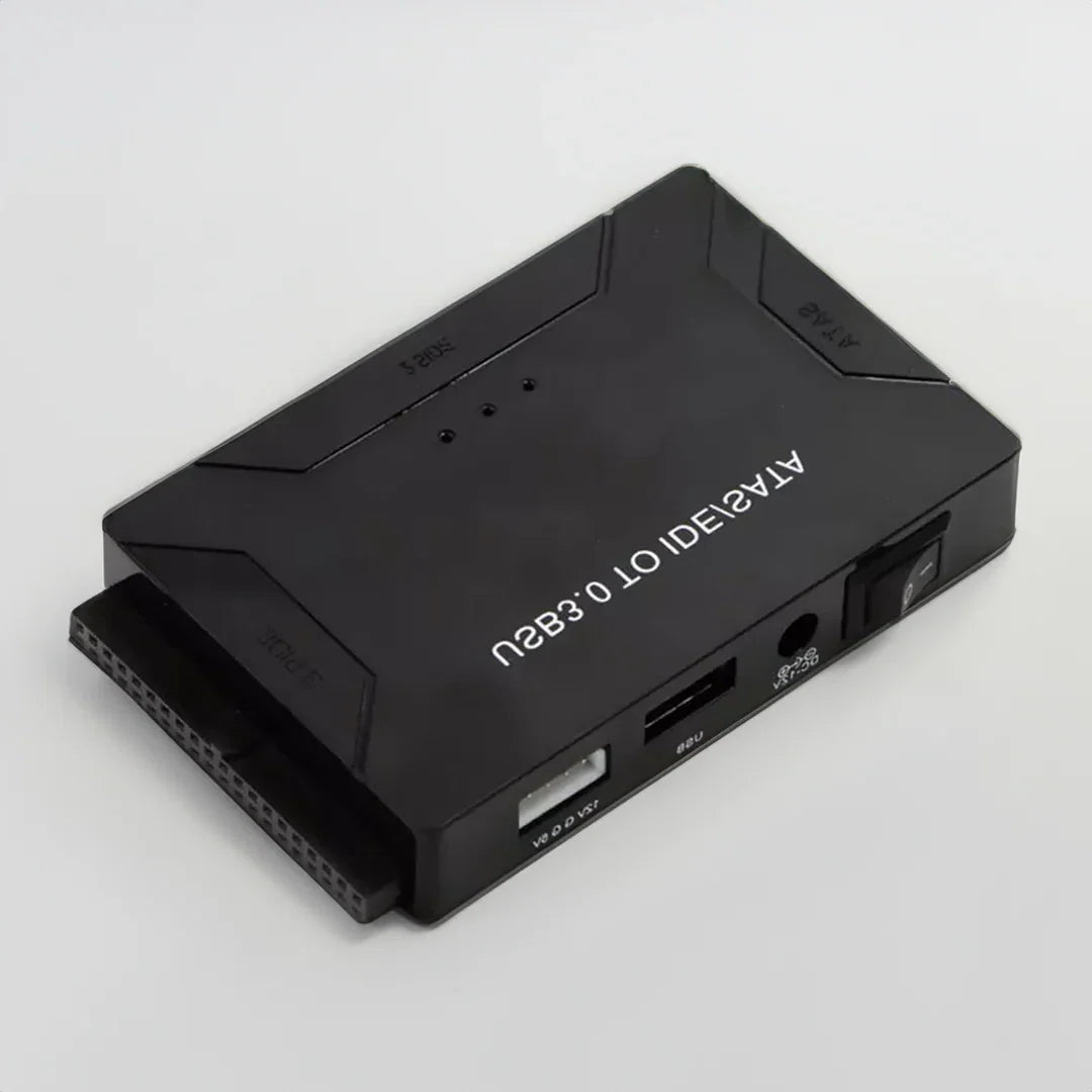 Konwerter USB 3.0 do Dysków SATA i IDE 2,5 i 3,5 – Obsługuje do 6 TB, Szybki Transfer 5 Gb/s 3