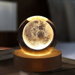 Lampa 3D Crystal Ball z LED - Elegancki Design, Intuicyjne Sterowanie i Relaksacyjne Oświetlenie 3