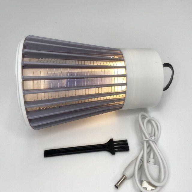 Lampa Przeciw Komarom UV Elektryczna – Przenośna z Funkcją Porażania i Zasilaniem USB 3
