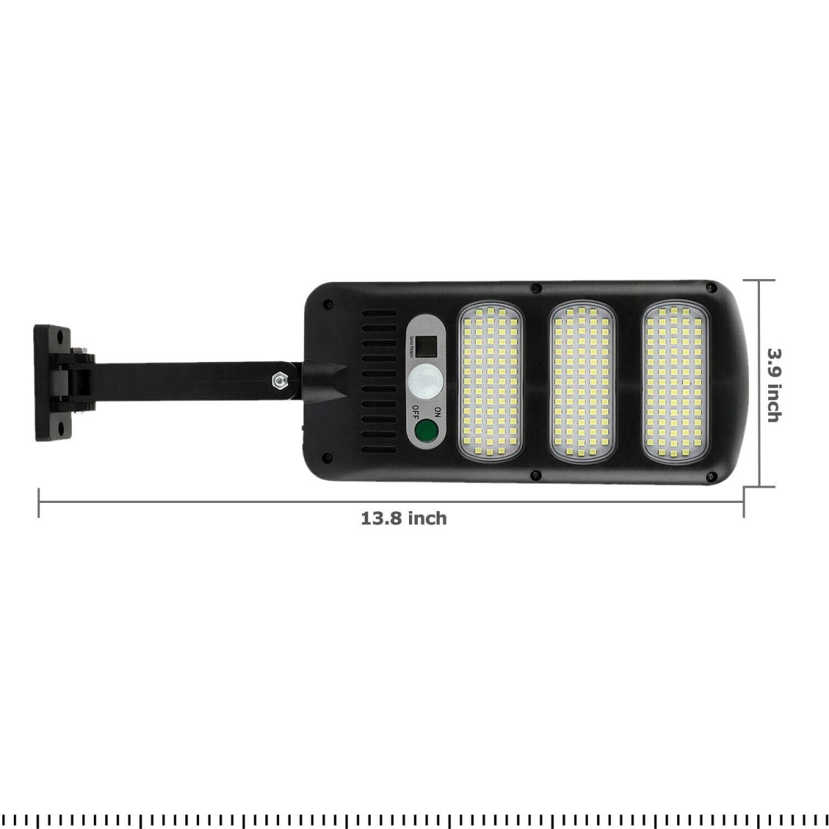 Lampa Uliczna LED Solarno-Ruchowa z Wodoodporną Obudową – 213 Chipów, Automatyczne Włączanie 3
