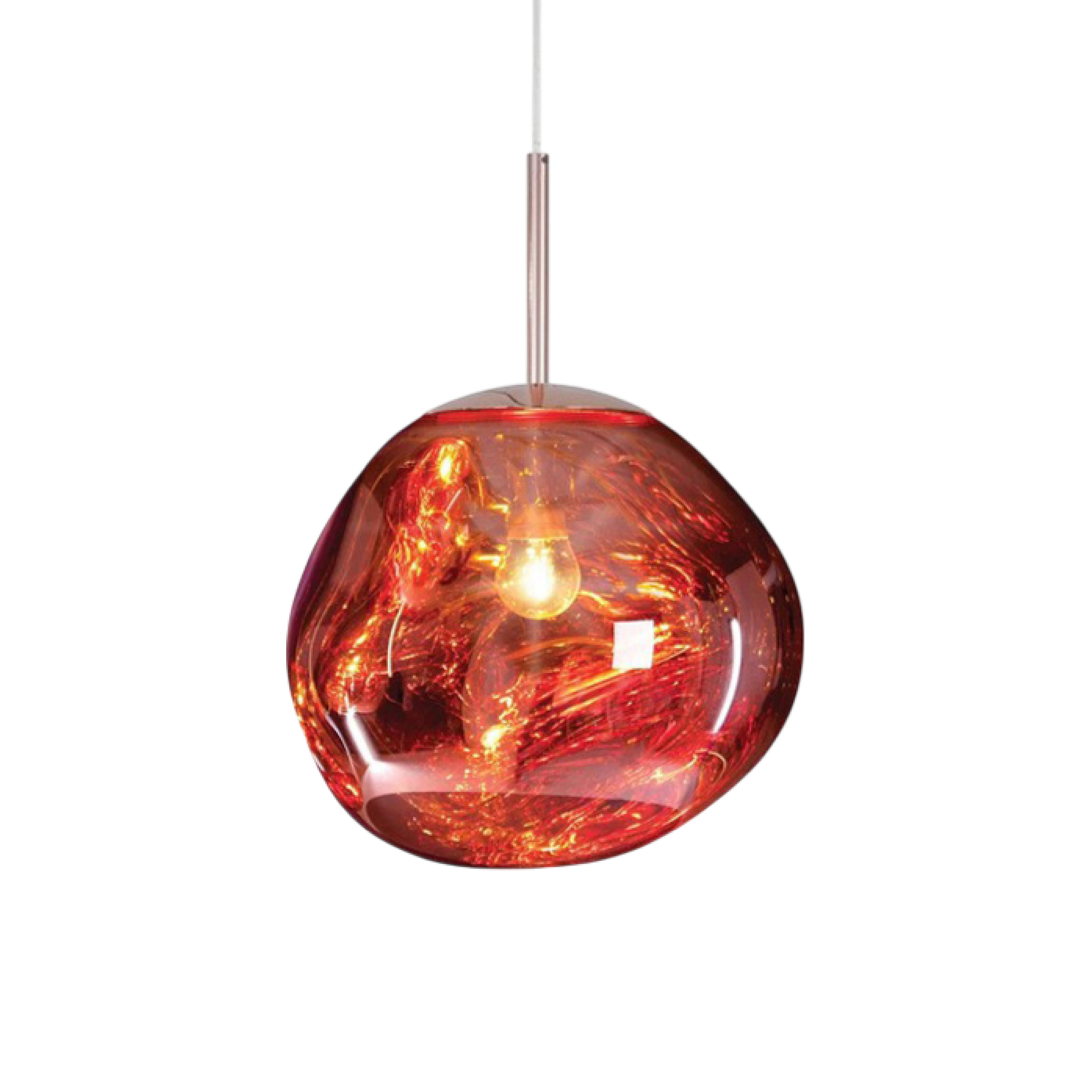Lampa wisząca MELT GLASS - Nowoczesny design ze stopionego szkła 0