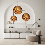 Lampa wisząca MELT GLASS - Nowoczesny design ze stopionego szkła 3