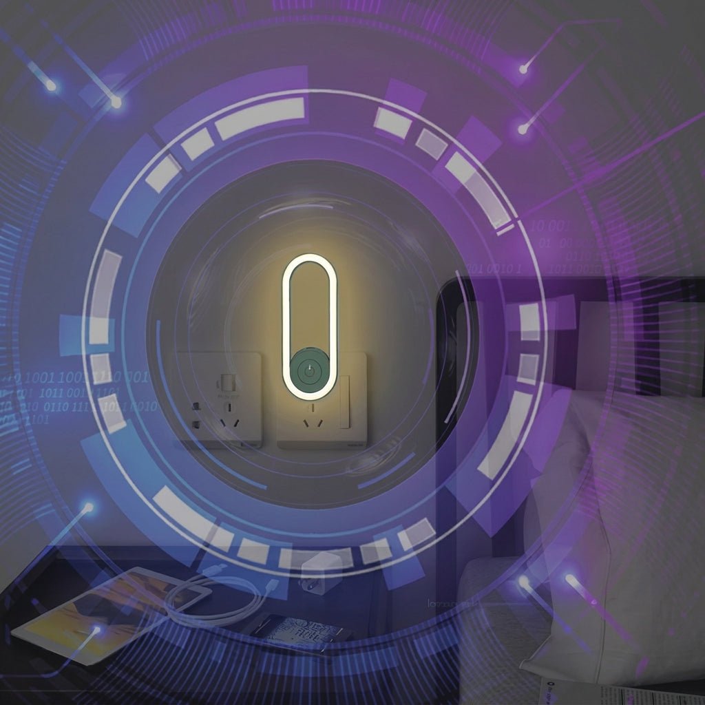 Lampka Nocna Do Sypialni LED – Ultradźwiękowa Z Funkcją Odstraszania Komarów 8