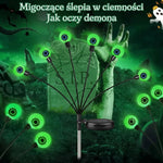 Lampy Ogrodowe Solarne z Fioletowymi Światłami – Oświetlenie Zewnętrzne na Halloween, 6 Szt. 11