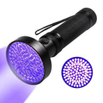 Latarka UV 100 Diod LED do Wykrywania Pluskiew i Plam – Zasięg 50 Stóp, Wodoodporna 1