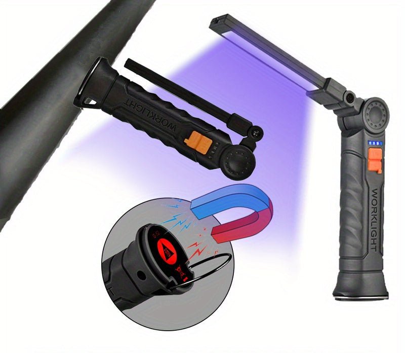 Latarka UV do Wykrywania Plam – Przenośna Akumulatorowa LED z Ładowaniem USB 2