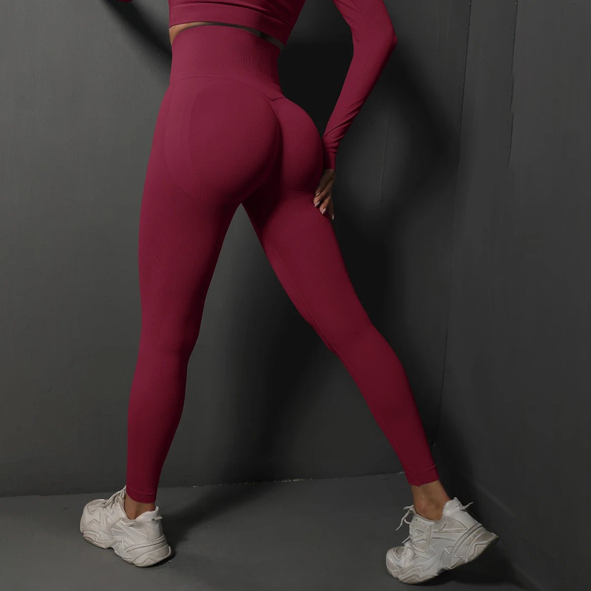 Legginsy Sportowe Damskie z Wysokim Stanem – Wyszczuplające, Elastyczne do Treningu i Jogi 6