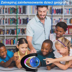 Magnetyczna Lewitująca Kula Ziemska z LED – Edukacyjna Dekoracja do Domu i Lampka Nocna 7