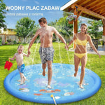 Mata do Zabawy dla Dzieci 100cm – Bezpieczna Bryzgowa Mata na Świeżym Powietrzu 7