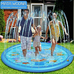 Mata do Zabawy dla Dzieci 100cm – Bezpieczna Bryzgowa Mata na Świeżym Powietrzu 9