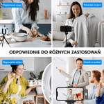 Mikrofon Bezprzewodowy do Telefonu – 2-Pak z Redukcją Szumów i Synchronizacją dla iPhone i iPad