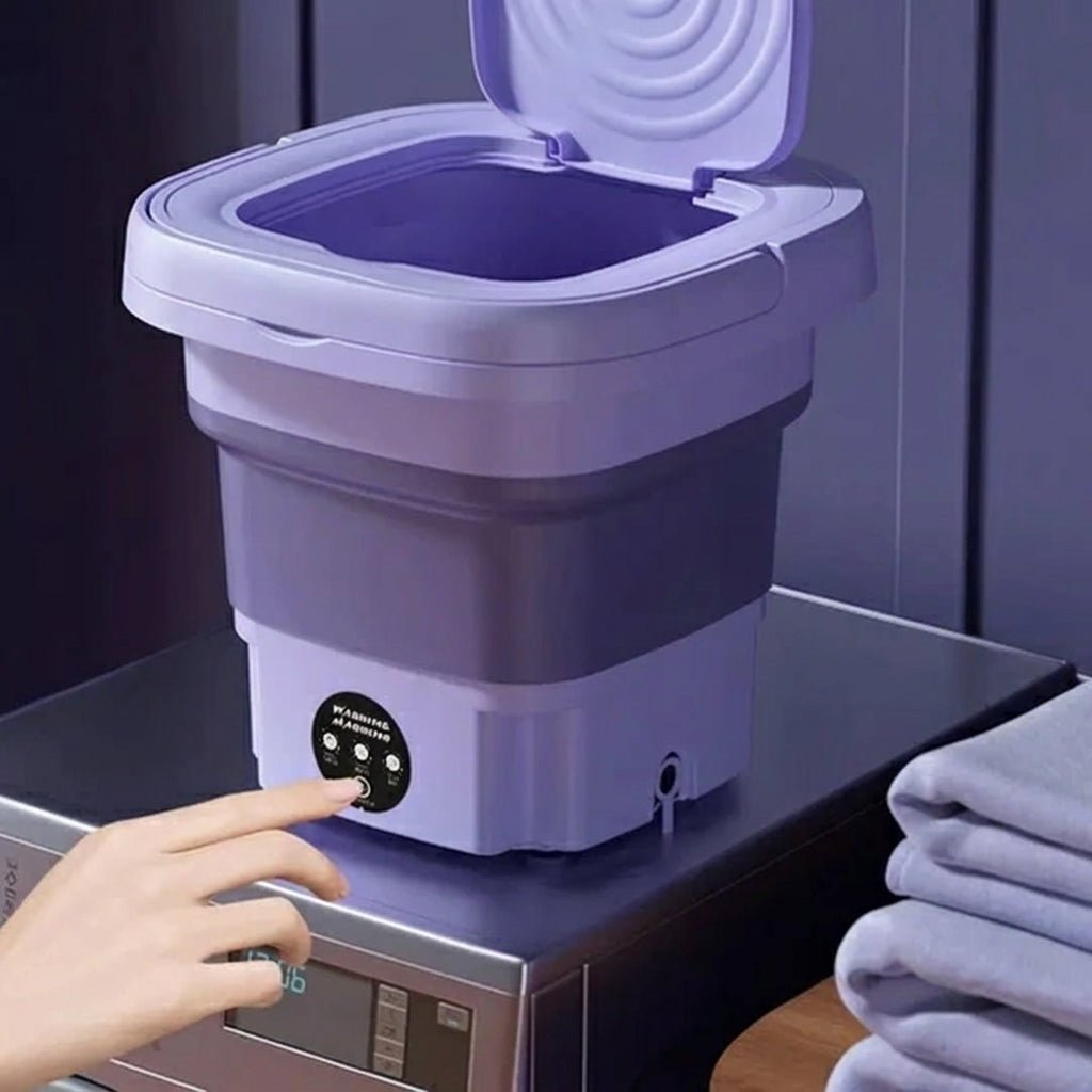 Mini Pralka Przenośna z Suszarką Wirową – Kompaktowa do Małych Pomieszczeń, 4,5L 1