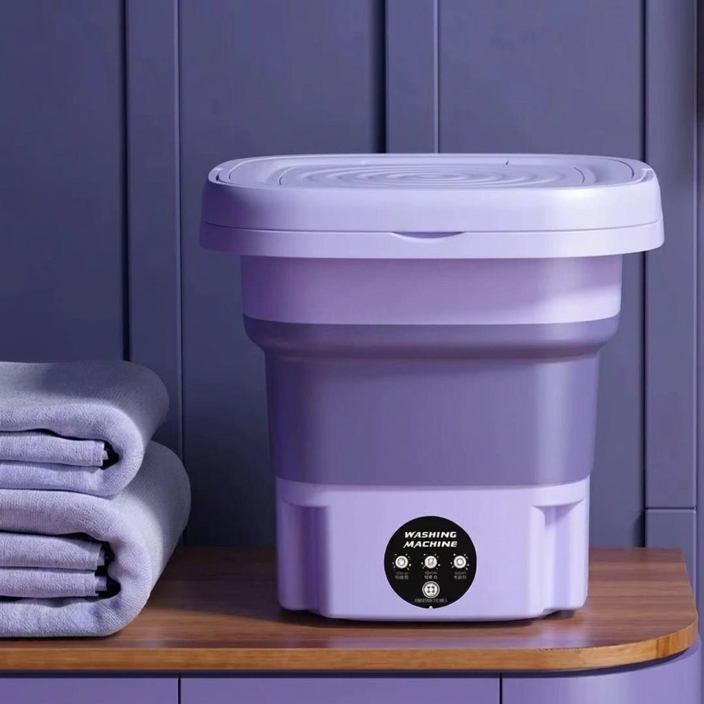 Mini Pralka Przenośna z Suszarką Wirową – Kompaktowa do Małych Pomieszczeń, 4,5L 12
