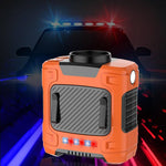 Mini Wentylator Ręczny USB z Latarką LED – 3 Prędkości, 10000 mAh, Oświetlenie SOS 4