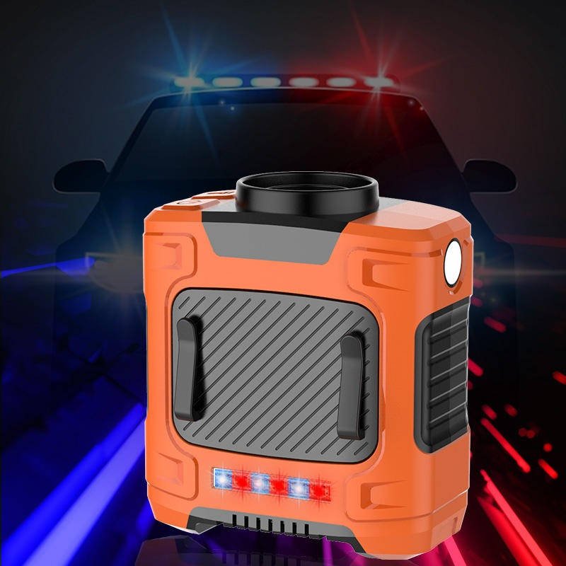 Mini Wentylator Ręczny USB z Latarką LED – 3 Prędkości, 10000 mAh, Oświetlenie SOS 4