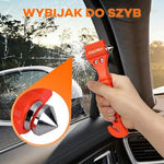 Młotki Bezpieczeństwa do Samochodu – Zestaw 2 Sztuk z Przecinakiem do Pasów i Antypoślizgowym Uchwytam 6