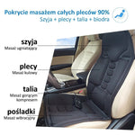 Nakładka Masująca na Fotel z 8 Trybami i Podgrzewaną Poduszką na Szyję do Domu i Samochodu 6