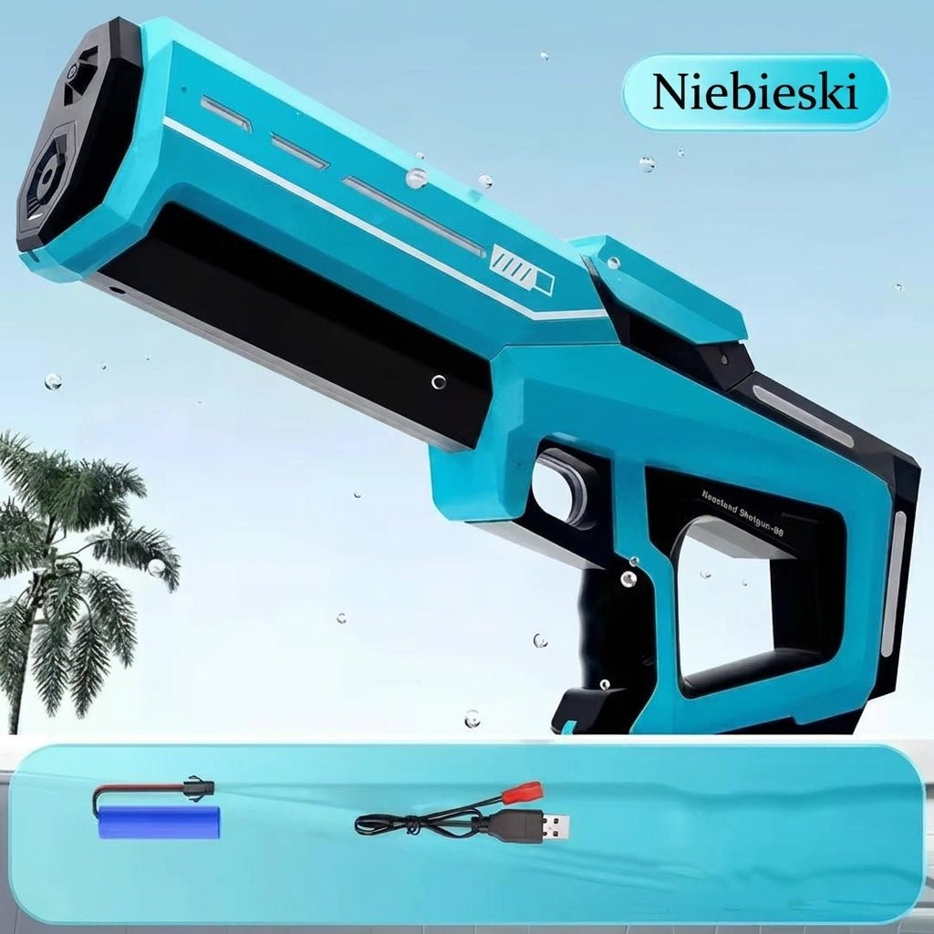 Elektryczny Pistolet na Wodę Automatyczny z Napełnianiem – Zasięg 8-10 m, 300 ml 4