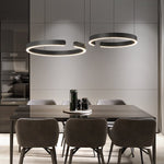 Nowoczesna Lampa Wisząca LED - Minimalistyczna Lampa Do Salonu Nad Stół 40-80 cm 3