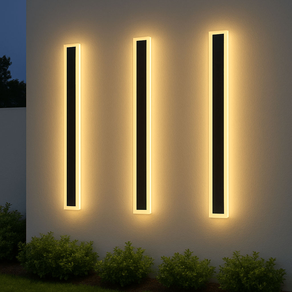 Nowoczesny Kinkiet Zewnętrzny LED - Elegancka Lampa do Ogrodu i Patio 0