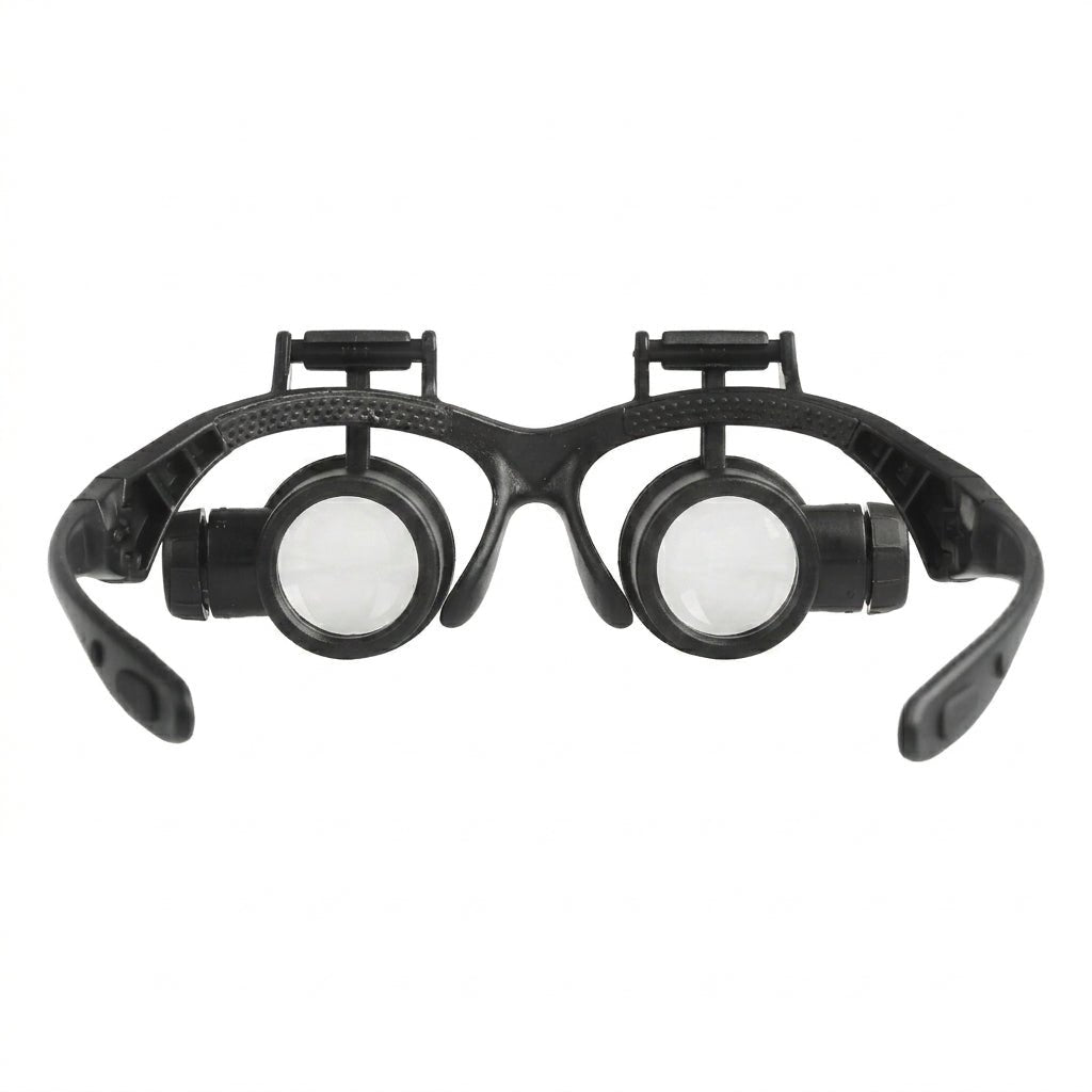 Okulary Powiększające 10X-25X z LED – Wymienne Soczewki do Precyzyjnych Prac 2