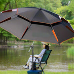 Parasol Wędkarski Przeciwwiatrowy z Ochroną UV 50° – Regulacja 360°, Wodoodporny 0