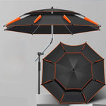 Parasol Wędkarski Przeciwwiatrowy z Ochroną UV 50° – Regulacja 360°, Wodoodporny 1