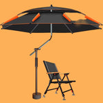 Parasol Wędkarski Przeciwwiatrowy z Ochroną UV 50° – Regulacja 360°, Wodoodporny 2