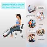 Pasek do Rozciągania Nóg – Ergonomiczny do Łagodzenia Bólu Pleców i Łydki, Przenośny 2
