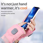 Podgrzewane Rękawice Zimowe USB z Trzystopniową Regulacją Temperatury 3