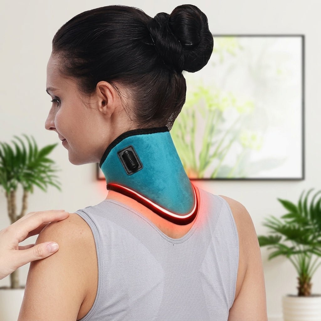 Podgrzewany Stabilizator Szyi z Regulacją Temperatury – Terapia Ciepłem na Ból i Napięcie Mięśni 8