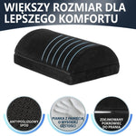 Podkładka na Stopy z Pianką Memory – Regulowana Wysokość, Antypoślizgowa do Biura i Domu 18
