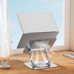 Podstawka Pod Laptopa z Regulacją Wysokości 360° do 17 Cal – Aluminiowa i Chłodząca 10