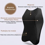 Poduszka Samochodowa na Szyję z Pianki Pamięci – Ergonomiczna, Zdejmowany Pokrowiec 5