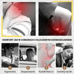 Poduszka Samochodowa na Szyję z Pianki Pamięci – Ergonomiczna, Zdejmowany Pokrowiec 15
