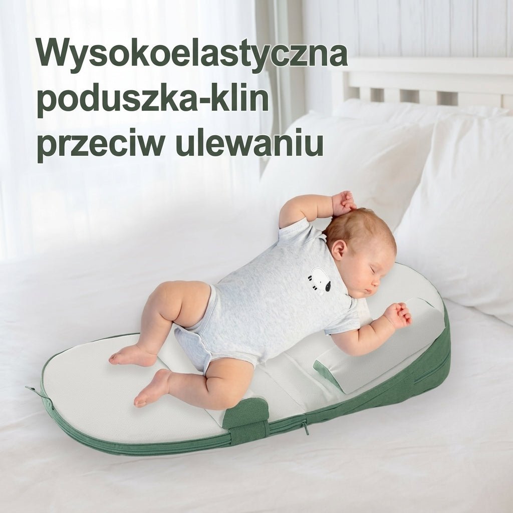 Poduszka dla Dziecka z Refluksem – Wodoodporna, Zdejmowana 90x45 cm  12